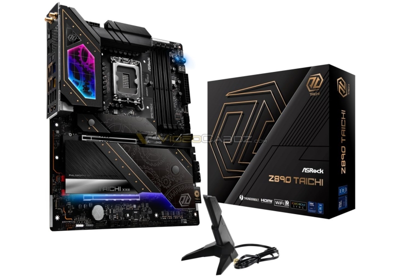 Материнские платы ASRock Z890 для Intel Arrow Lake-S показались на изображениях