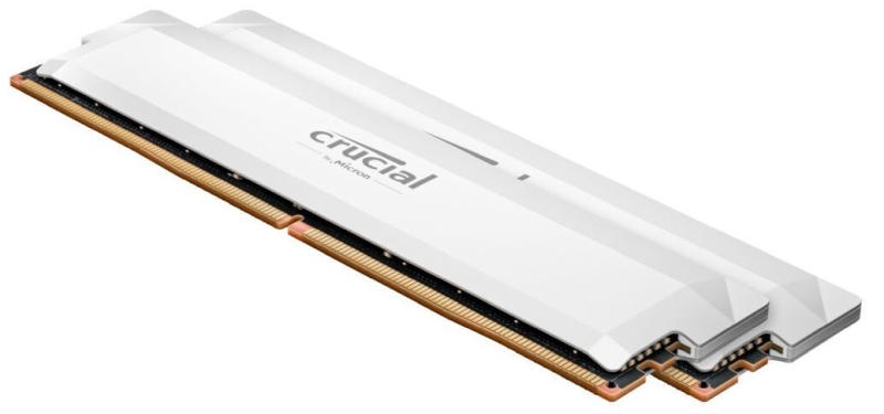 Micron выпустила комплект модулей памяти Crucial Pro DDR5-6400 на 32 Гбайт