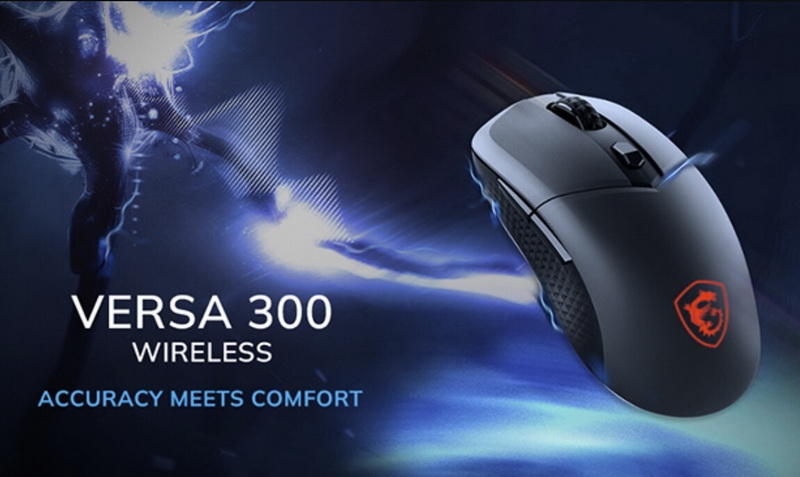 MSI представила геймерские беспроводные мыши Versa 300 Wireless и Elite Wireless — до 26 000 DPI и до 80 часов автономности