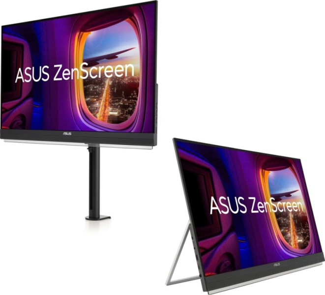 Asus представила смарт-монитор ZenScreen Smart MS32UC, сверхтонкий ZenScreen MB27ACF и портативный ZenScreen MB166CK