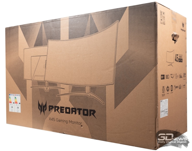 Обзор игрового W-OLED UWQHD-монитора Acer Predator X45: особый случай