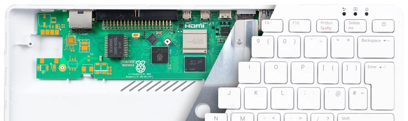 Представлена компьютер Raspberry Pi 500 за $90, встроенный в клавиатуру