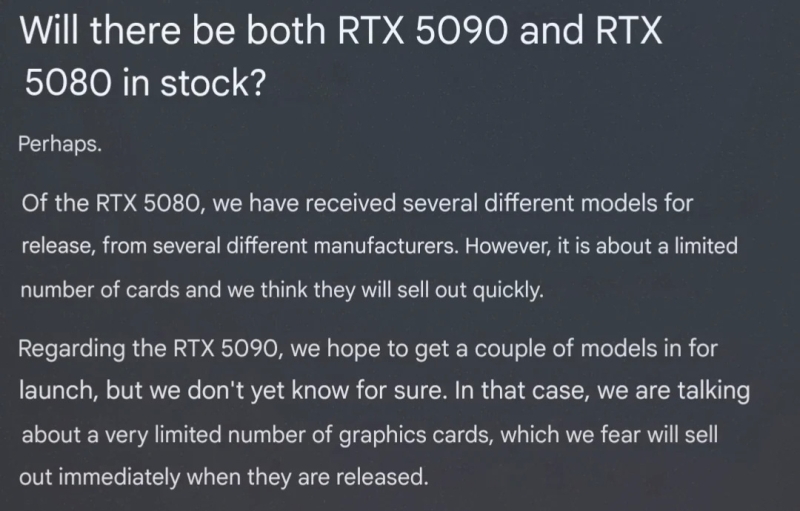 Острый дефицит GeForce RTX 5080 и RTX 5090 обернулся беспорядками в Японии