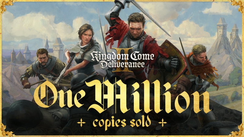 Дождались: спустя всего день после релиза продажи Kingdom Come: Deliverance 2 уже превысили миллион копий