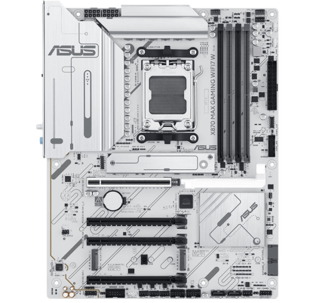 Asus представила бюджетную плату X870 MAX Gaming WiFi7 для Ryzen 9000